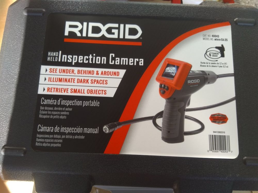 Инспекционна камера  RIDGID MICRO CA-25 , бороскоп, ендоскоп