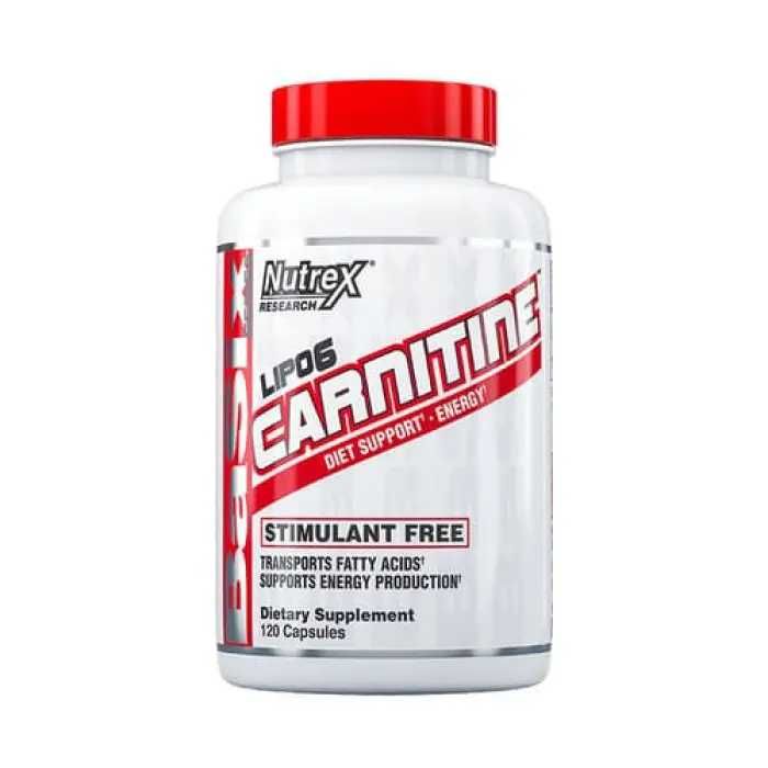 NUTREX LIPO-6 CARNITINE американский жиросжигатель в капсулах