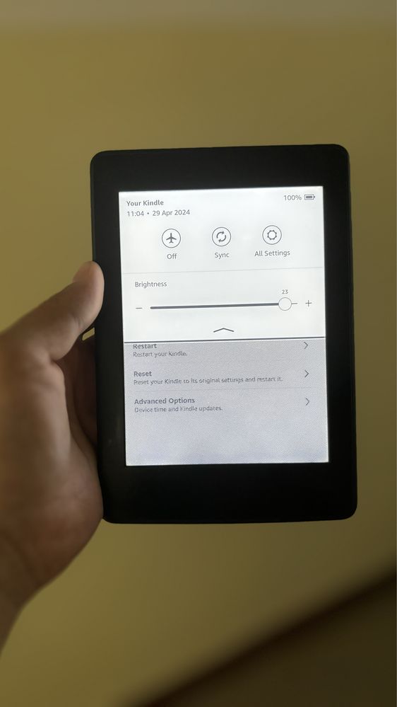 Kindle Paperwhite 7th Gen Amazon E-Book Reader-Stare Buna-6Inch4GBWifi