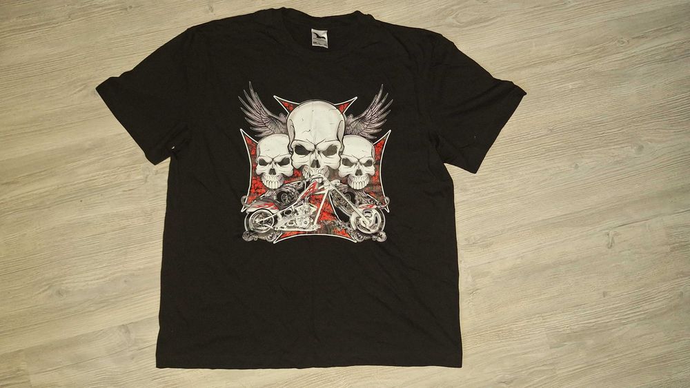 Tricou barbatesc, 2XL, Flying Skulls of Death