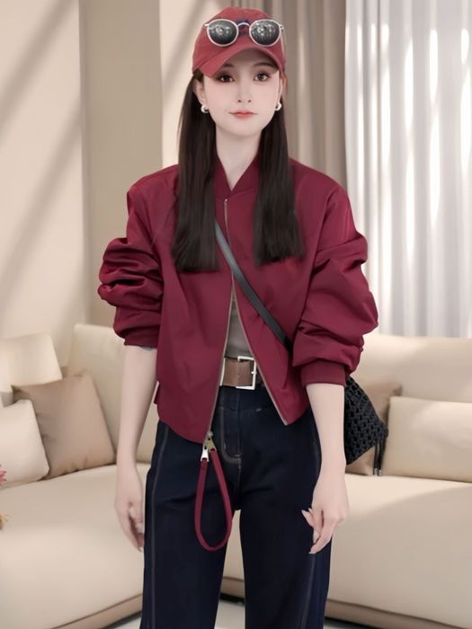 Куртка бомбер осенний