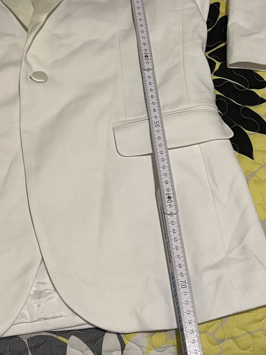 Sacou Topman Crem/Alb