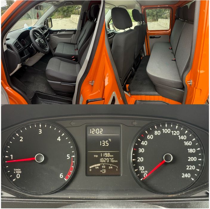 Vw Transporter T6 2019 2.0 Tdi - 150cp Euro 6 Doka 6 locuri T 6