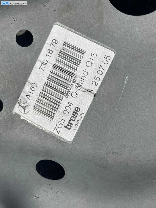 Macara Electrica de pe Usa Portiera Dreapta Spate Mercedes W245 Clasa B Class B180 B200 2.0 CDI 2005 - 2012 Cod A1697301679 [C5879]