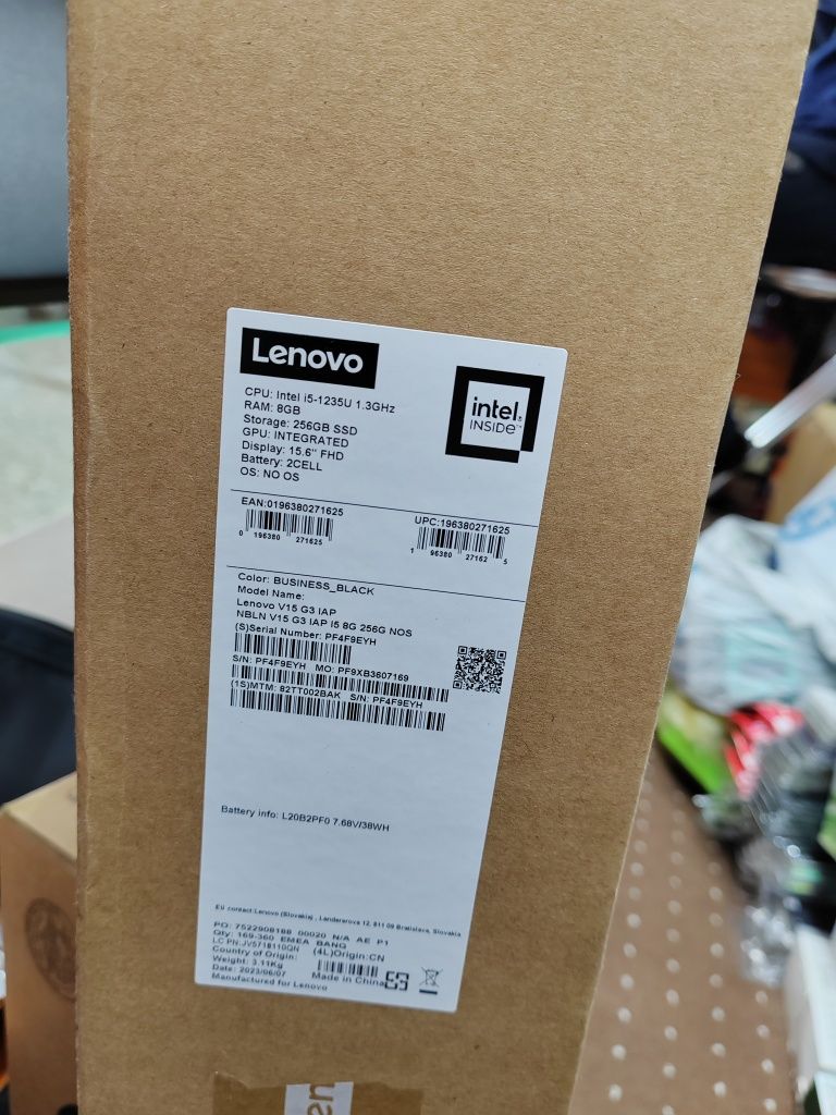 Продам новый ноутбук Lenovo V15 G3