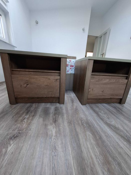 Vand set compus din 2 noptiere Jysk model Vedde