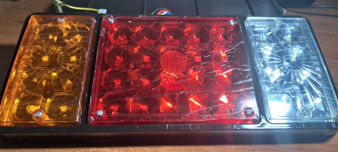 Lămpi de semnalizare cu led 12/24 V pentru remorca, utilaj