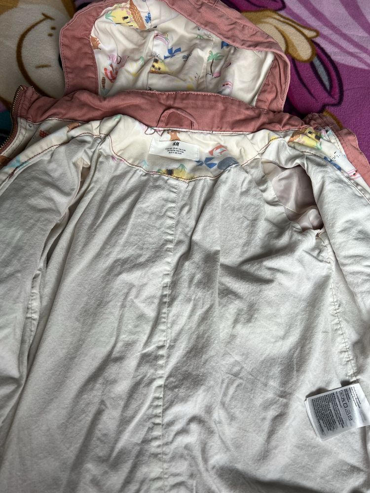 Geaca H&M primavara-toamna, marimea 104, bumbac