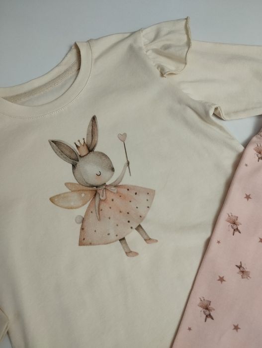 Комплект двойка для девочек, кофта штаны, итальянский стандарт, хлопок