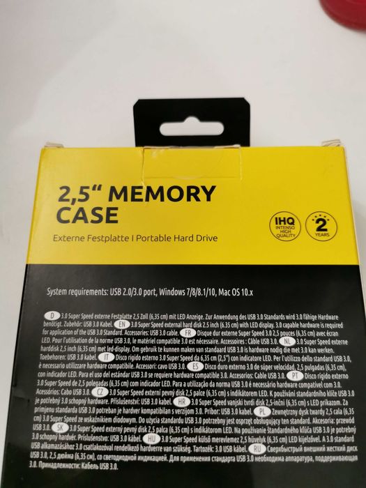 Hdd extern 2 Tb Intenso