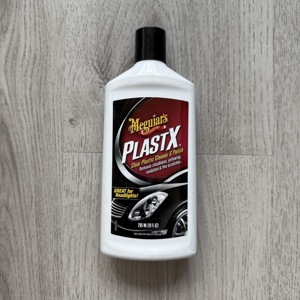 Meguiars PlastX Най-Добрия Препарат За Фарове И Стопове