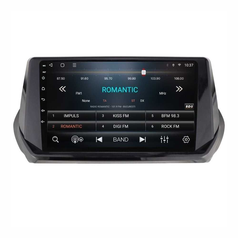 Navigatie Android 14 PEUGEOT 2008  2019 + 1/8 Gb CarPlay CAMERA