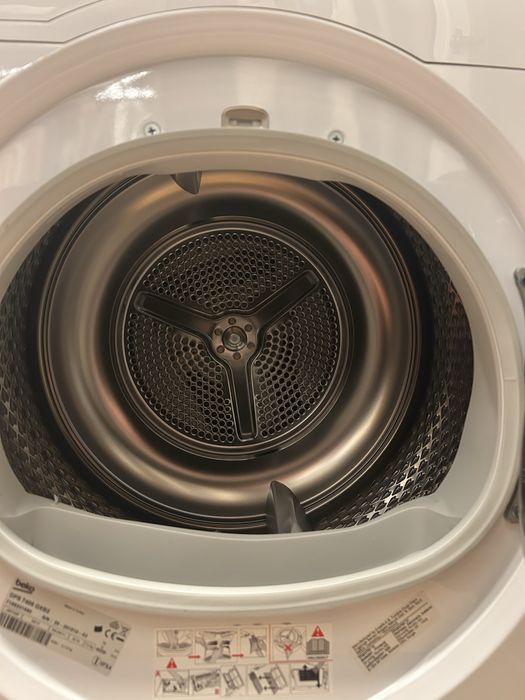 Uscator de rufe Beko DPS7405GXB2, Pompa de caldura, 7 kg, Clasa A++