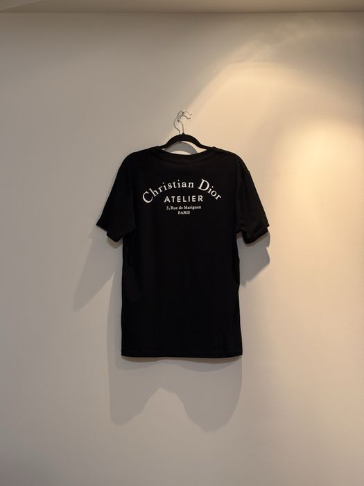 Tricou christian dior atelier negru