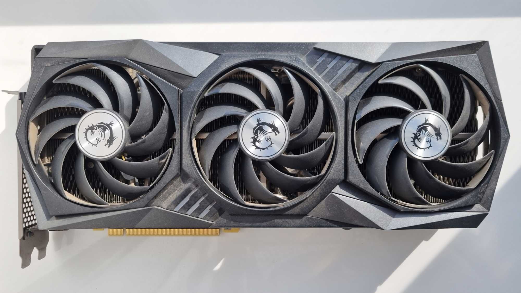 Видеокарта MSI GeForce RTX 3060 Ti GAMING Z TRIO (LHR)