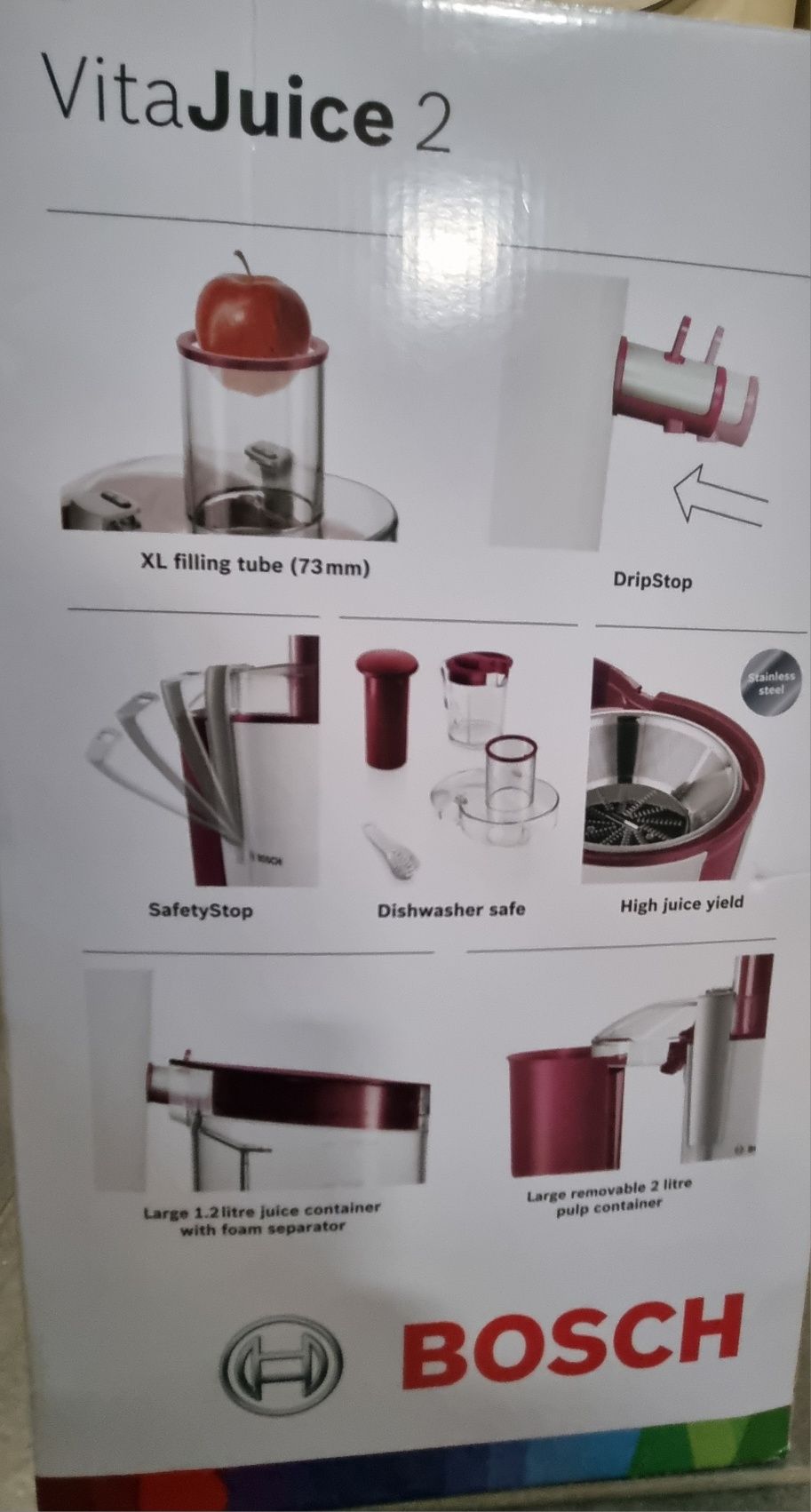 Bosch Vita Juice 2 700w  сокоизтисквачка