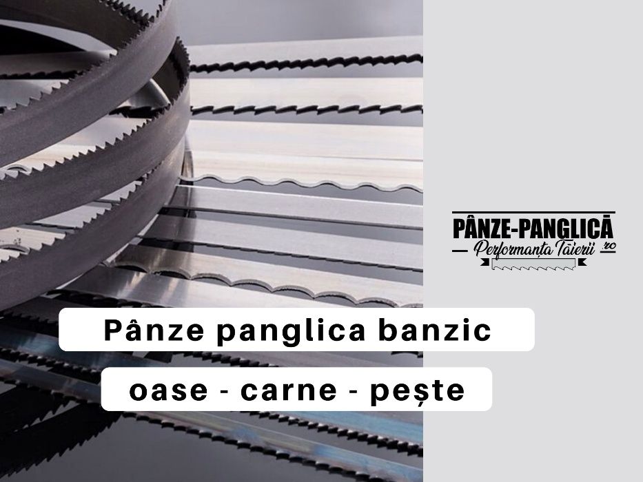 Panza fierastrau oase, THO 1650x16 panglica banda I banzic I macelarie
