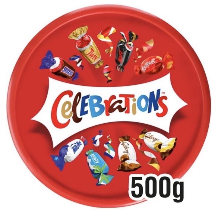 Celebration’s шоколадови бонбони захарно изделие сладко десерт