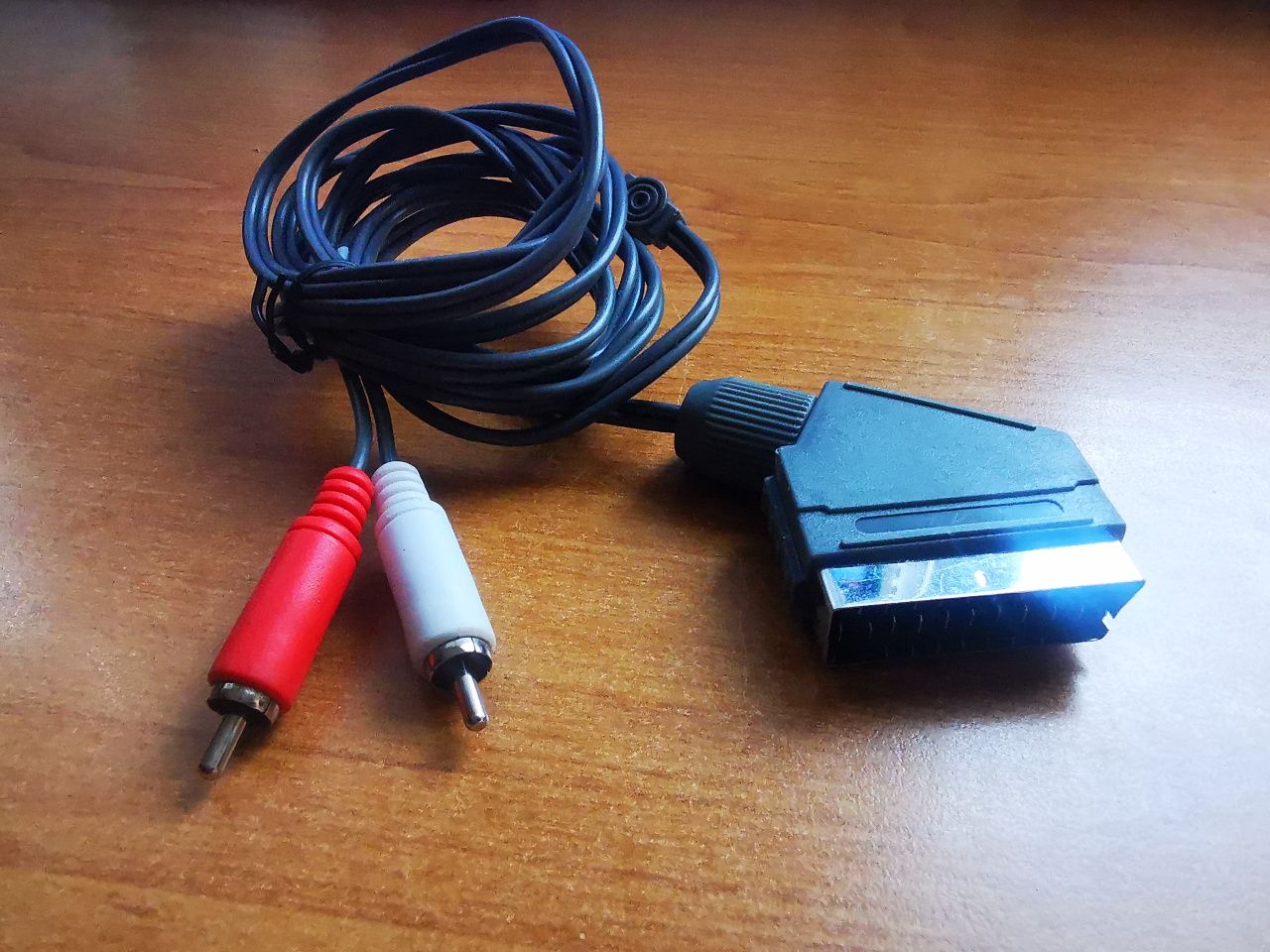 Cablu  audio video RCA tata Euroscart tata