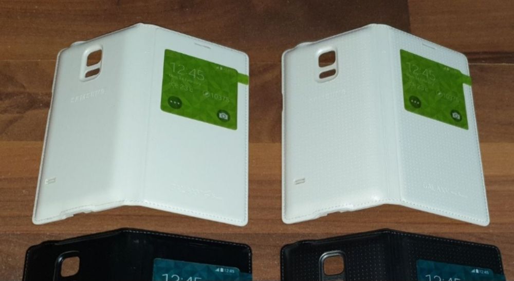 Husa flip smart activa originala Samsung S View Cover Galaxy S5 mini