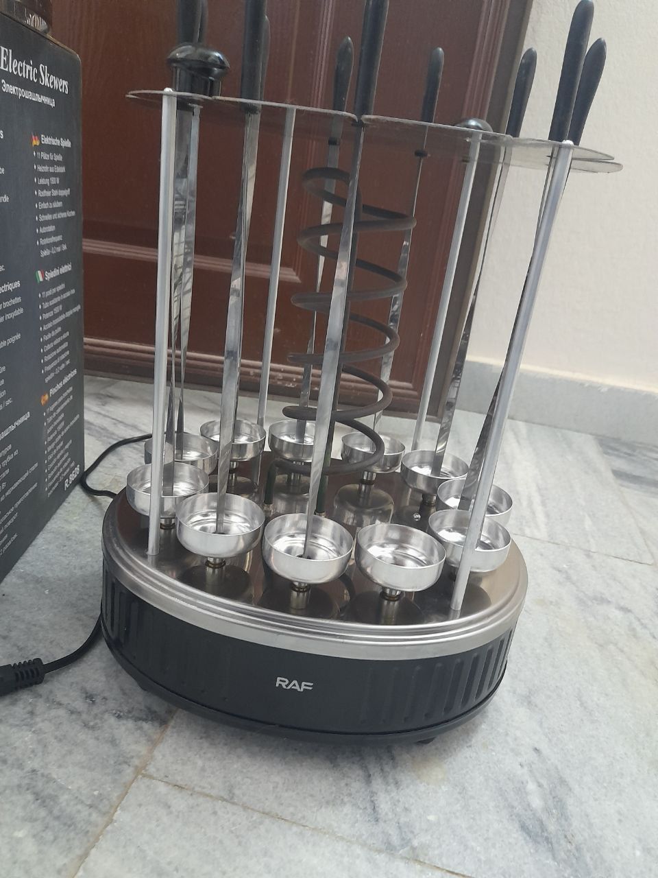 Shashlik elektroini yangi ishlatilmagan