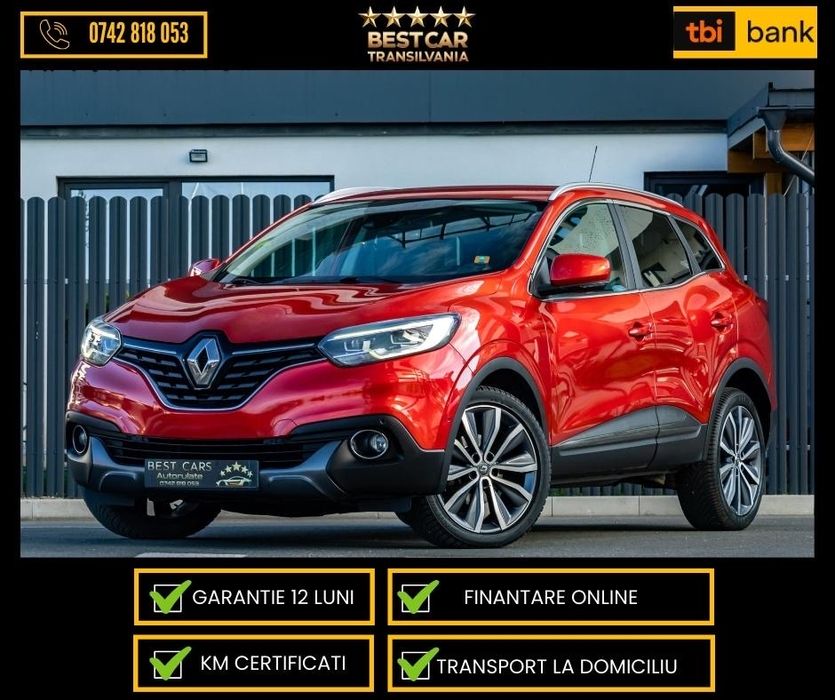 Renault /Kadjar /1.6 dci /4x4/Intens/Camera/Garanție/Rate