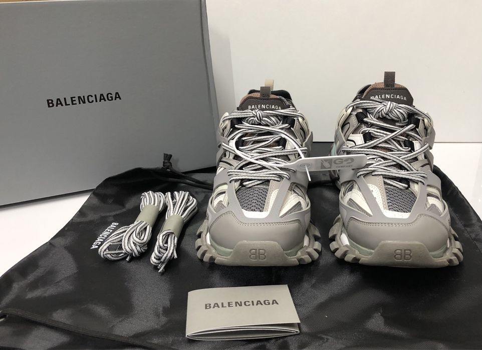 Balenciaga Track White Grey Balenciaga Track Made Vietnam