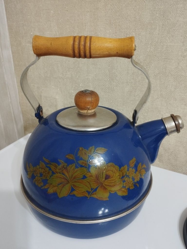 Чайник эмалированный
