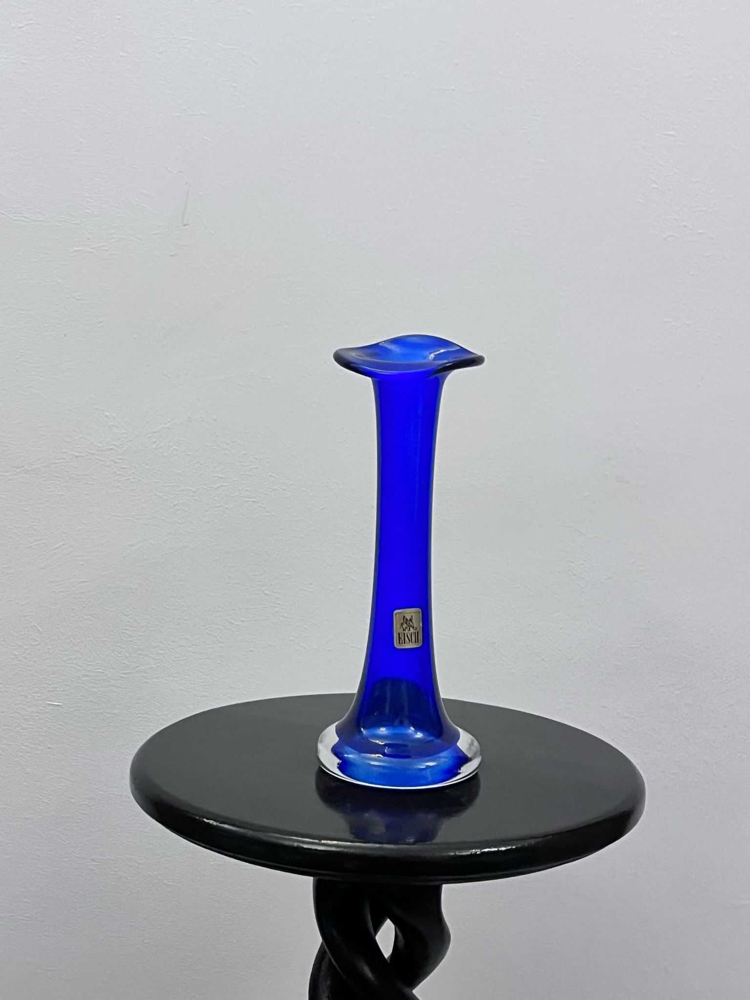 Piesa veche w germania cristal EISCH dublu marcata bibelouri bibelou