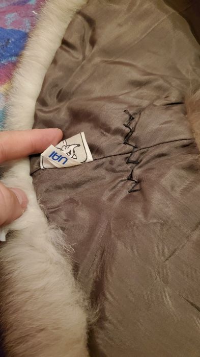 Căciulă si  guler vulpe polara