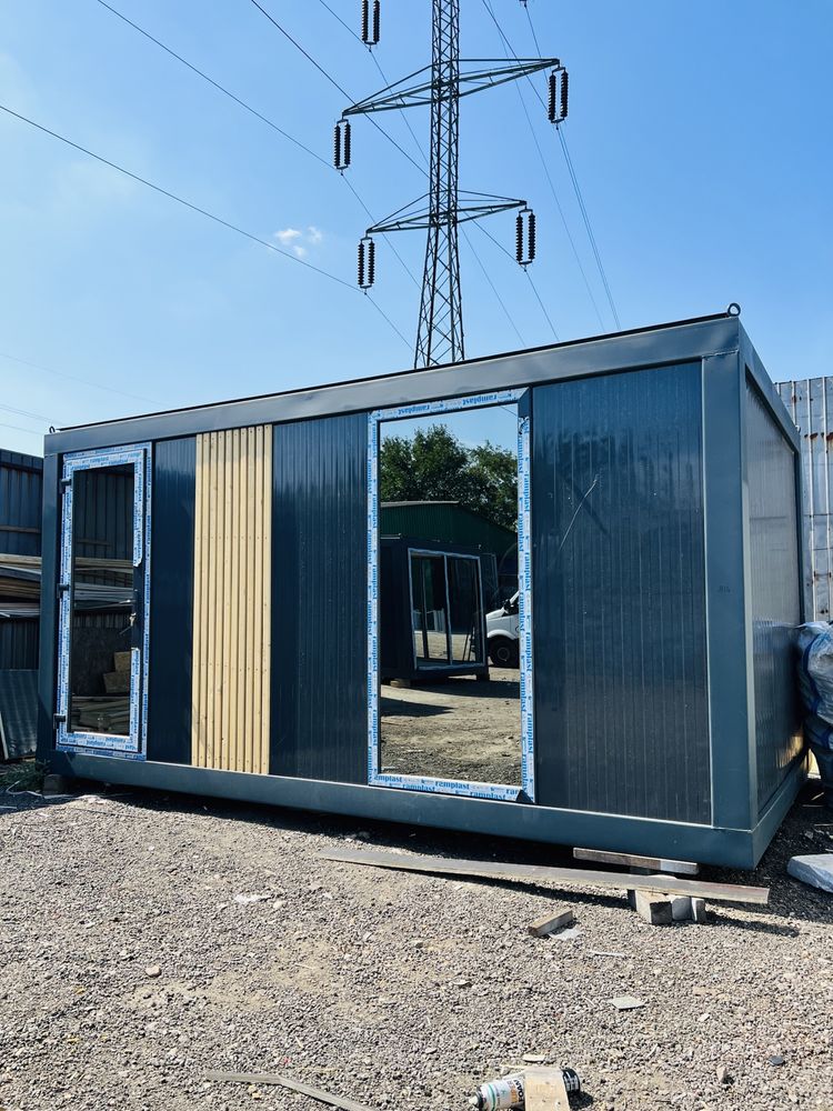 Vand containere modulare birou grup sanitar vitrina