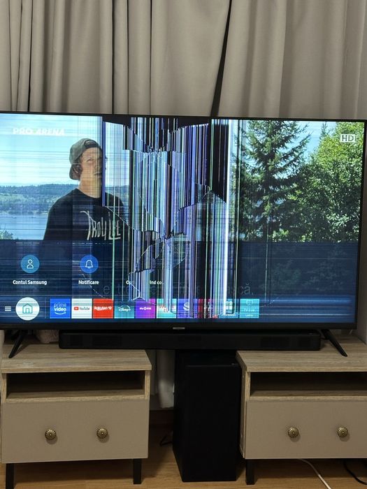 Televizor Samsung LED 55AU7092, 138 cm, Smart, 4K Ultra HD, clasa G