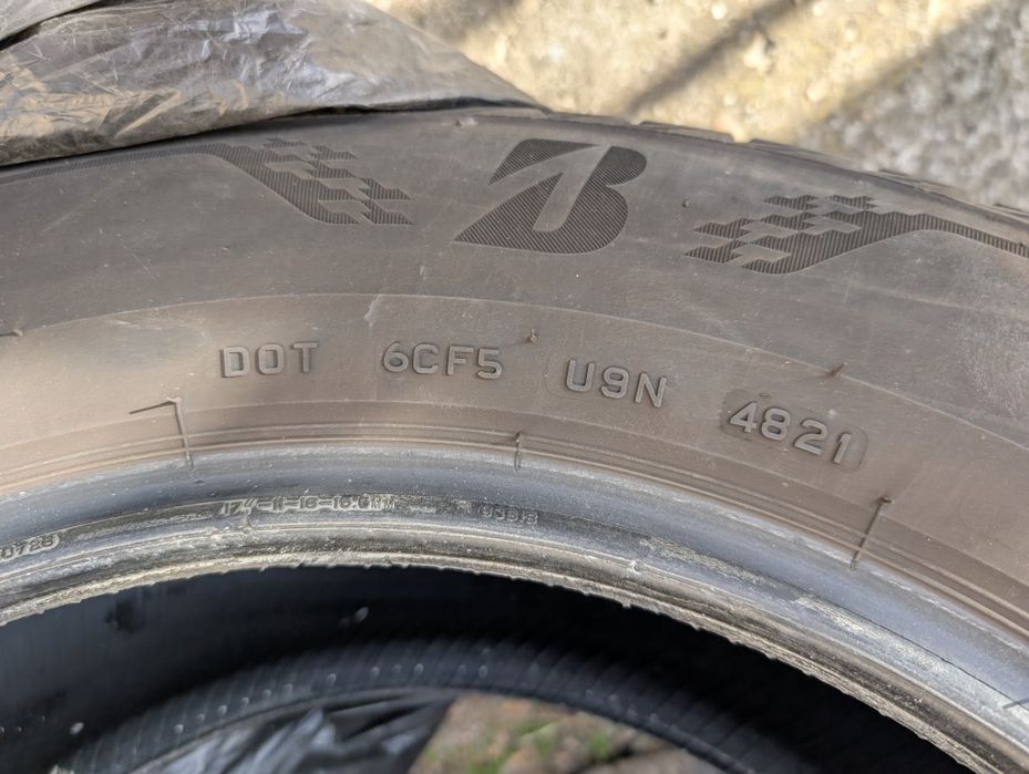 Bridgestone 225 65 17 летни Дот 2021, 4мм грайфер