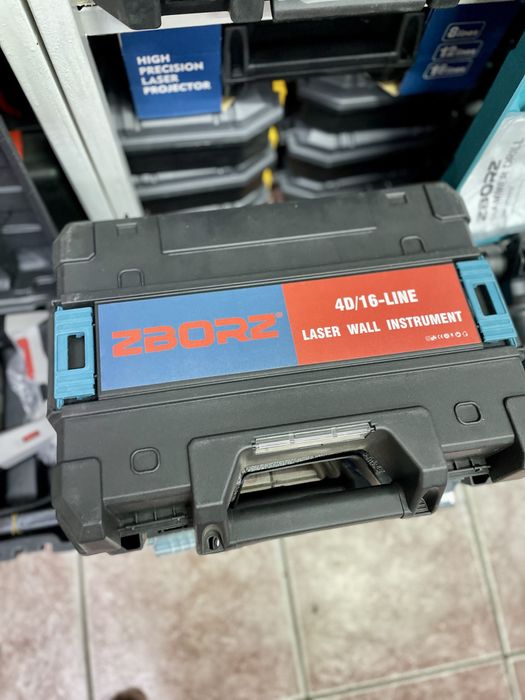 Лазерный уровень 16 лучей, 4Д, проекция на 360 градусов