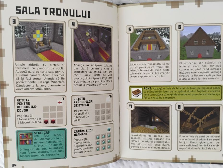 Carte pentru joc Minecraft