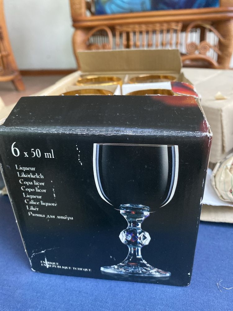 Срочно продам Bohemia рюмки 6 штук оригинал, новые