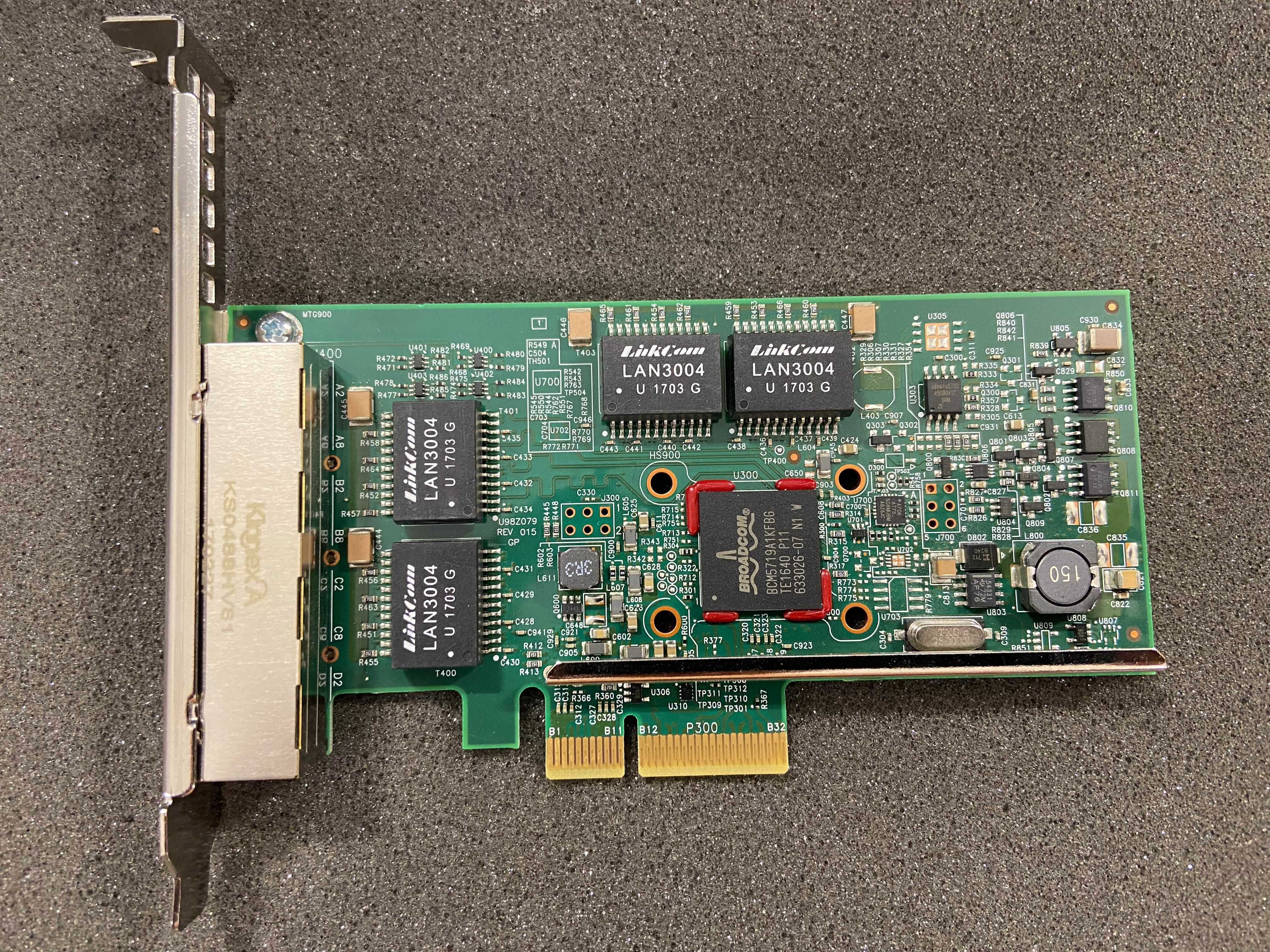 Broadcom 5719 4x 1GbE RJ-45 FP мрежови адаптер