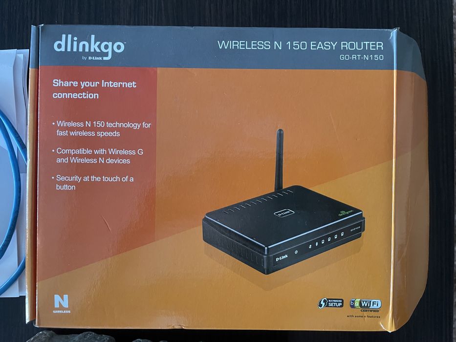 Router Wireless D-Link GO-RT-N150 Wireless N 150Mbps 2.4 GHz
