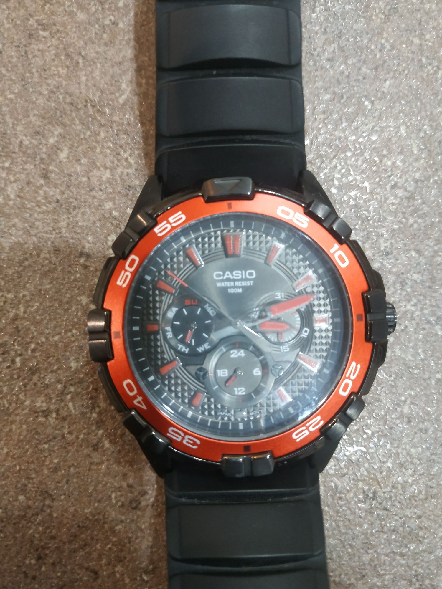 Ceas casio metalic