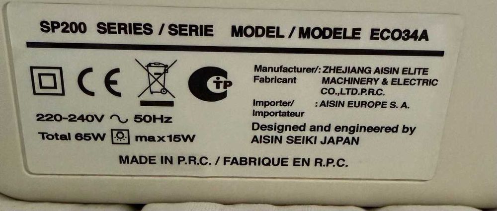 Швейная машина Toyota ECO34A