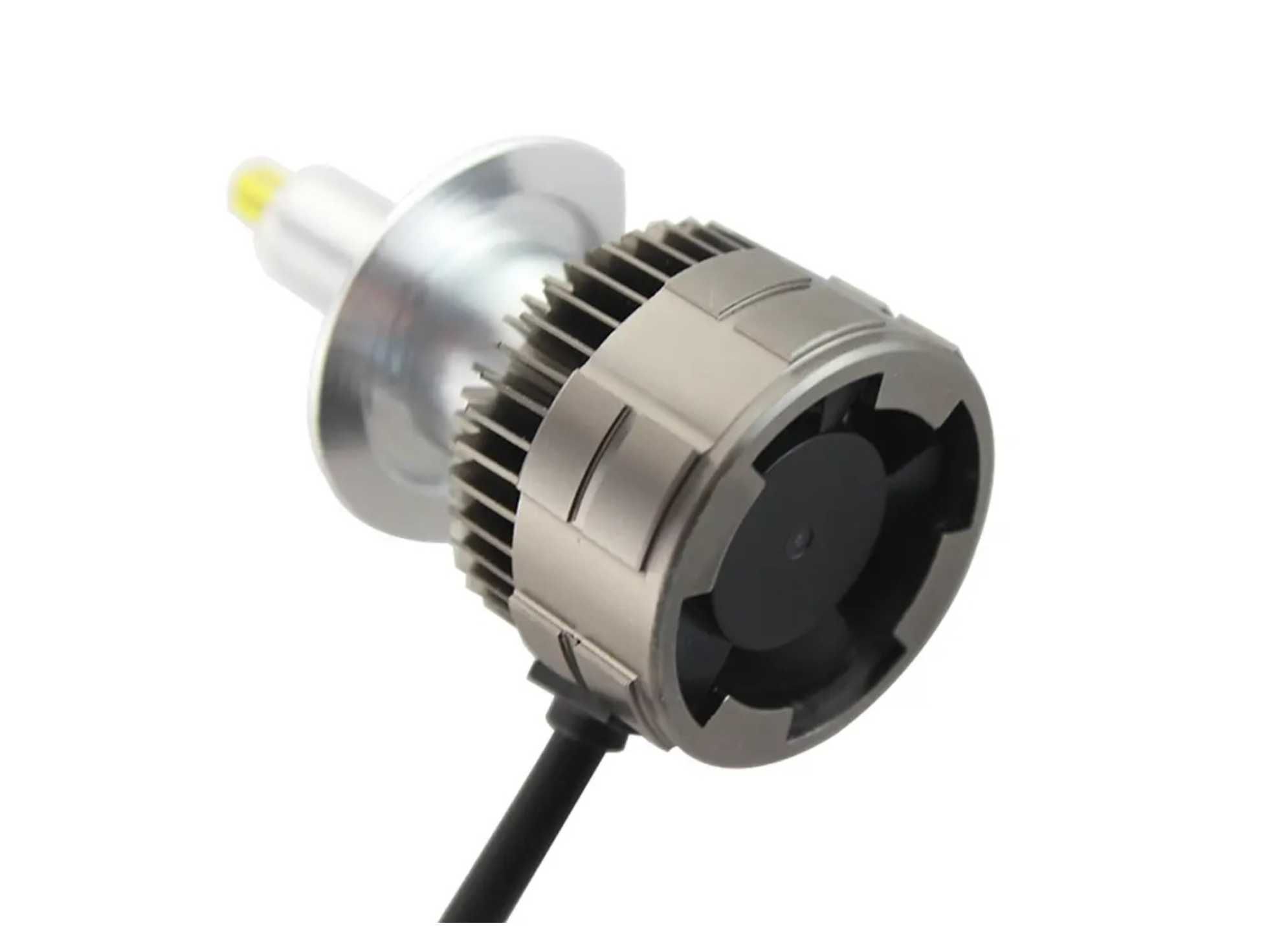 Комплект 360° CSP LED крушки за фар H7 100W 20000lm Canbus без грешки