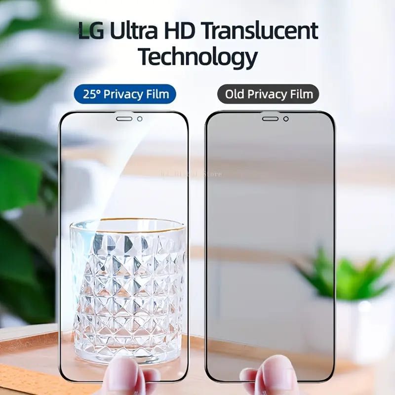 Iphone 16 pro 9D стъклен протектор с Anti-Peep Technology