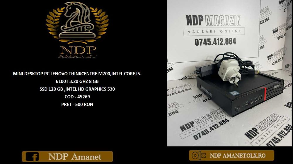 NDP Amanet NON-STOP Bld.Iuliu Maniu 69 MINI DESKTOP PC (45269)