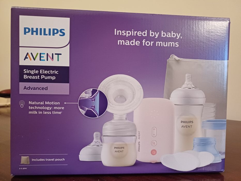 Единична електрическа помпа за кърма Avent Natural Motion SCD395