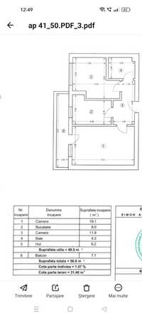 Apartament 2 camere decomandat mobilat utilat sec4