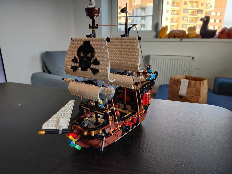 Lego 31109 Creator 3 in 1 Pirate Ship, Utilizat