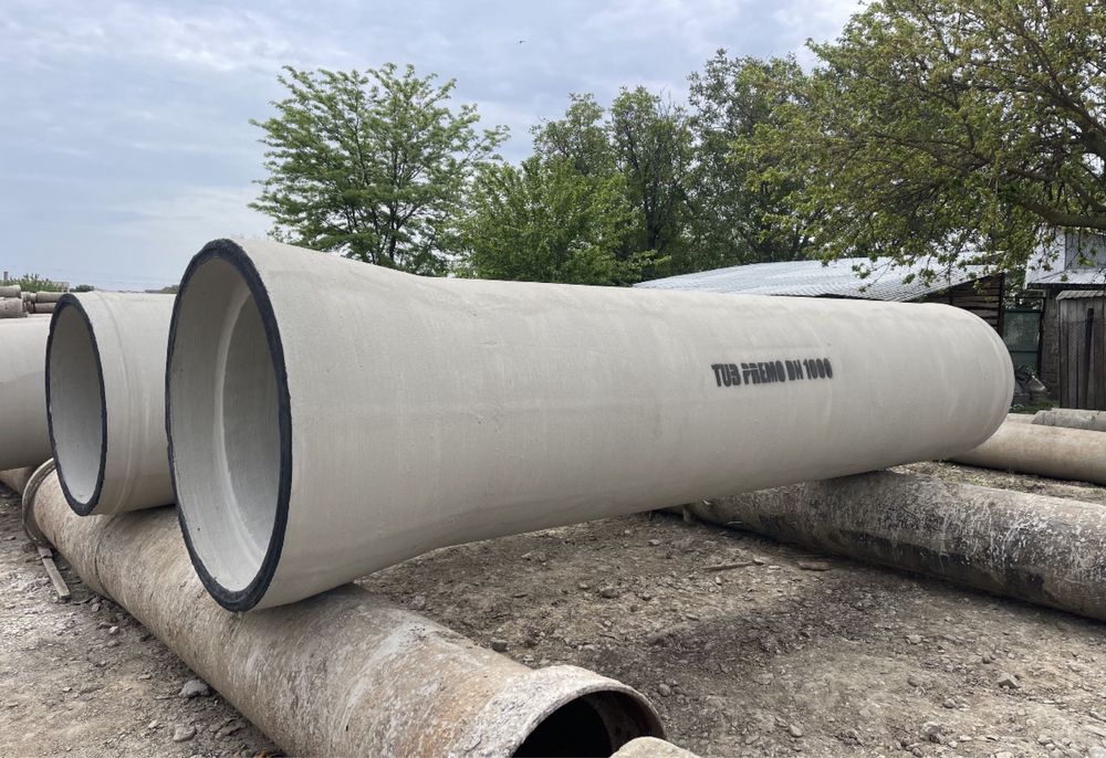 Teava metalica rotunda otel si tuburi din beton armat