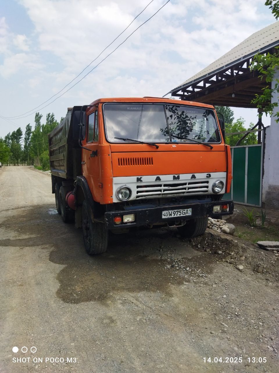 КАМАЗ  5511 в рабочем состоянии