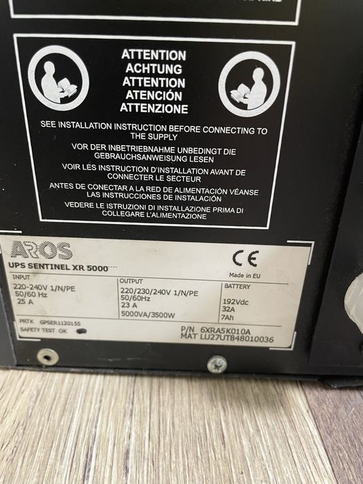 Ups AROS 3500w 5000va