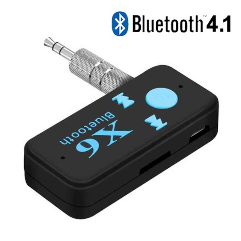 Bluetooth аудио адаптер с Карта Памет X6, Нов с Гаранция !